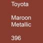 Preview: Toyota, Maroon Metallic, 396.